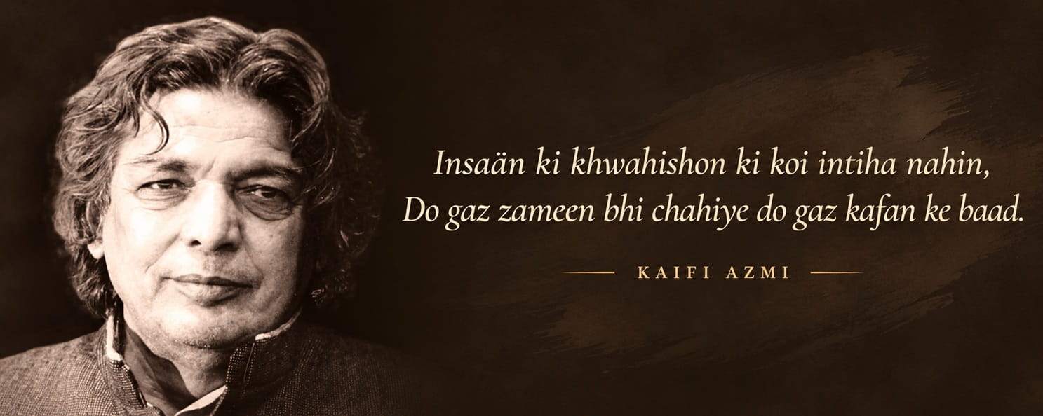 Kaifi Azmi: The Revolutionary Poet of Azamgarh